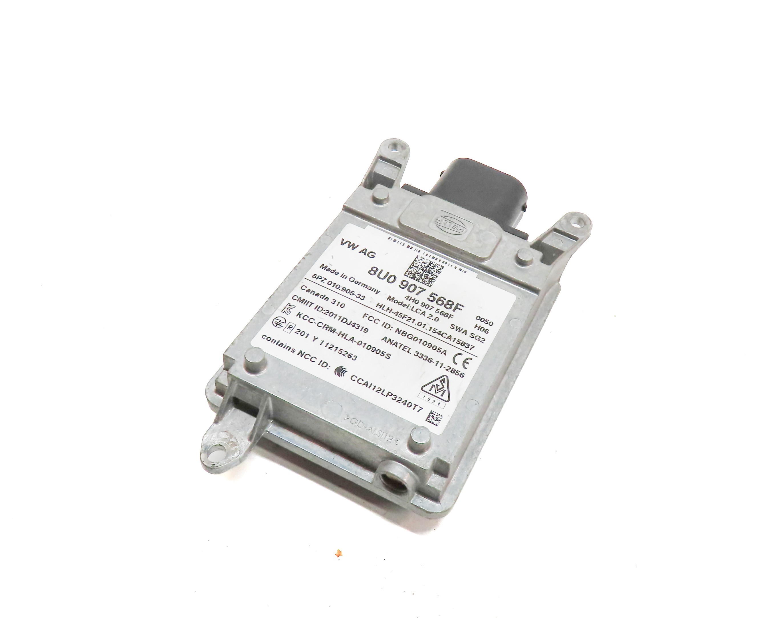 2015 AUDI Q3 (8U) REAR LEFT DRIVER ASSIST BLIND SPOT RADAR SENSOR MODULE — exact item pictured